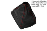 RED STITCHING FITS WRANGLER 97-04 MANUAL SHIFT BOOT FITS OVER RUBBER BOOT