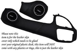 BLACK STITCH FITS FIAT PUNTO GRANDE ABARTH EVO 2010+ TWO PIECE DASH KIT COVERS