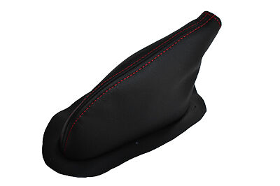 RED STITCHING FITS BOND BUG LEATHER HANDBRAKE GAITER RUBBER REPLACEMENT
