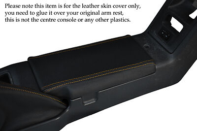 YELLOW STITCH FITS SUZUKI CAPPUCCINO 91-95 LEATHER ARMREST COVER ONLY CUSTOM NEW
