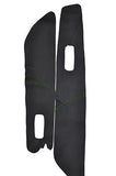 green stitch FITS NISSAN SKYLINE GTS GTR R32 89-94  2 X DOOR CARD TRIM COVERS