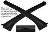 BLACK STITCH FITS TOYOTA MR2 MK1 85-89 WINDSCREEN PILLAR SURROUND COVERS ONLY
