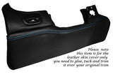 BLUE STITCH FITS CORVETTE C5 97-04 LOWER DASH PANEL TRIM LEATHER SKIN COVER