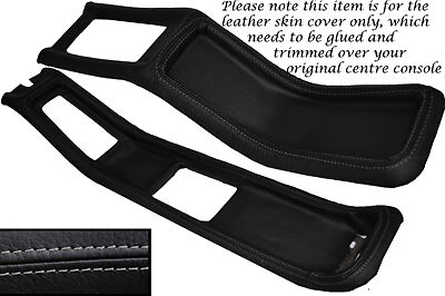 GREY STITCHING FITS FORD CAPRI MK2 MK3 CENTRE CONSOLE LEATHER COVER ONLY
