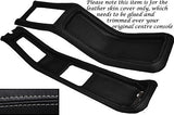 GREY STITCHING FITS FORD CAPRI MK2 MK3 CENTRE CONSOLE LEATHER COVER ONLY