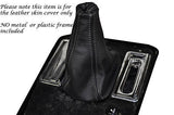 GREY STITCHING FITS JAGUAR XJS 1975-1996 LEATHER MANUAL GEAR GAITER ONLY