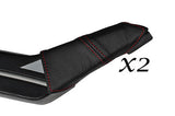 RED STITCH FITS ALFA ROMEO ALFETTA GTV6 74-86 2X DOOR HANDLE LEATHER COVERS ONLY