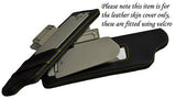 YELLOW STITCH FITS MG MGF MGTF 95-05  2X SUN VISORS LEATHER COVERS ONLY