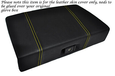 YELLOW STITCH FITS TOYOTA MR2 MK1 AW11 84-90 GLOVE BOX LID COVER GLUE NEEDED