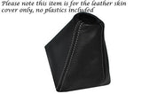 GREY STTICHING FITS CHRYSLER CROSSFIRE 03-07 LEATHER MANUAL GEAR GAITER ONLY