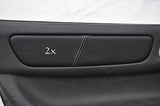 white stitch FITS MITSUBISHI GTO 3000GT 2X LEATHER DOOR TRIM INSERT COVERS ONLY