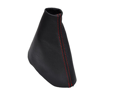 RED STITCH FITS CITROEN C3 09-13 LEATHER GEAR GAITOR ONLY CUSTOM NEW MADE IN UK