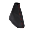 RED STITCH FITS CITROEN C3 09-13 LEATHER GEAR GAITOR ONLY CUSTOM NEW MADE IN UK