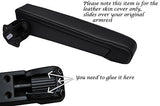 WHITE STITCH FITS FIAT DUCATO PEUGEOT BOXER 07-13 1X DRIVER ARMREST LTHR COVER