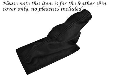 FITS BLACK STITCHING TRIUMPH STAG 1970-1977 LEATHER HANDBRAKE GAITER CUSTOM NEW