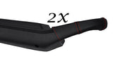 RED STITCH FITS CORVETTE 78-82 2X DOOR PANEL HANDLES LEATHER COVERS CUSTOM NEW