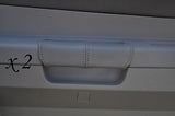 GREY STITCH FITS CHRYSLER 300C CRD 06-11 2X FRONT DOOR HANDLE GREY COVERS