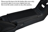 WHITE STITCH FITS SUZUKI CAPPUCCINO 91-95 LEATHER ARMREST COVER ONLY CUSTOM NEW