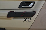 RED STITCH FITS LAND ROVER RANGE ROVER SPORT 05-11 2X FRONT DOOR HANDLE COVERS