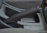 GREY STITCHING FITS TOYOTA HILUX  2005-2013 LEATHER HANDBRAKE GAITER ONLY