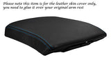 BLUE STITCHING FITS NISSAN PATHFINDER 2007-2013 LEATHER ARMREST COVER ONLY