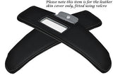 GREY STITCHING FITS SMART ROADSTER 03-05 2X SUN VISORS LEATHER COVERS ONLY