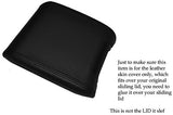 BLACK STITCHING FITS BMW E39 1996-2003 SLIDING ARMREST COVER LEATHER SKIN COVER