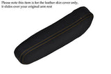 YELLOW STITCH FITS HONDA CRV CR-V 02-06 1X DRIVER ARMREST LEATHER SKIN COVER
