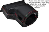 RED STITCH FITS ROVER 200 25 MG ZR 99-05 STEERING WHEEL SHROUD LEATHER COVER