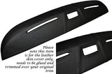BLACK STITCH FITS TRIUMPH SPITFIRE MK4 DASH DASHBOARD LEATHER SKIN COVER ONLY