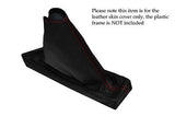 RED STITCHING FITS TOYOTA VERSO 2009-2013 LEATHER HANDBRAKE GAITER ONLY