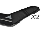 BLACK STITCH FITS ALFA ROMEO ALFETTA GTV6 74-86 2X DOOR HANDLE LEATHER COVERS