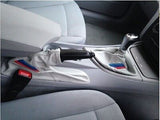 FITS BMW E87 E81 E82 1 Series TRI  stripes LIGHT GREY GEAR+HANDBRAKE GAITER