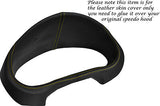 YELLOW STITCH FITS SUBARU IMPREZA WRX STI 2001-2003 GAUGE SPEEDO LEATHER COVER