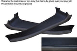 white stitch FITS LOTUS ELISE/EXIGE  01-10 2 X DOOR SILL PANEL TRIM COVERS