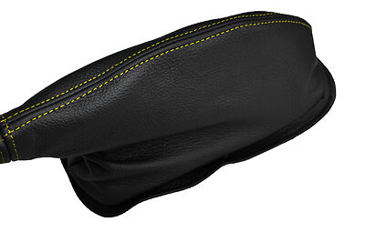 YELLOW STITCH FITS VAUXHALL OPEL VIVA 63-79 HANDBRAKE GAITER FITS OVER RUBBER