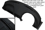 BLACK STITCHING FITS MG MGF MGTF 1995-2005  DASH DASHBOARD LEATHER COVER ONLY