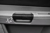 GREY STITCHING FITS CHRYSLER 300C CRD 06-11 2XFRONT DOOR HANDLE BLACK LTHR COVER