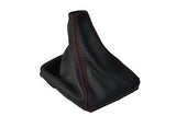 RED STITCHING FITS MERCEDES VITO W639 2011+ LEATHER GEAR GAITER ONLY CUSTOM NEW
