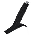 black stitch FITS KIA CEE'D 06-12 LEATHER HANDBRAKE GAITER CUSTOM NEW MADE IN UK