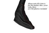 RED STITCHING FITS VW JETTA A6 2010-2013 LEATHER HANDBRAKE GAITER ONLY