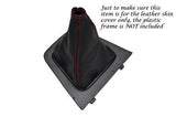 RED STITCHING FITS MAZDA RX-7 RX7 1981-1985 LEATHER GEAR GAITER SHIFT BOOT ONLY