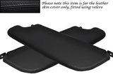 BLACK STITCH FITS ALFA ROMEO SPIDER 105 66-77 2X SUN VISORS LEATHER COVER ONLY