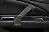 YELLOW STITCHING FITS NISSAN SILVIA 200SX S15 99+ PASSENGER DOOR HANDLE COVER