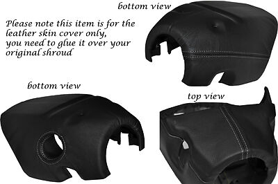 GREY STITCH FITS VAUXHALL OPEL VX220 VX 220 00-05 STEERING WHEEL SHROUD COVER