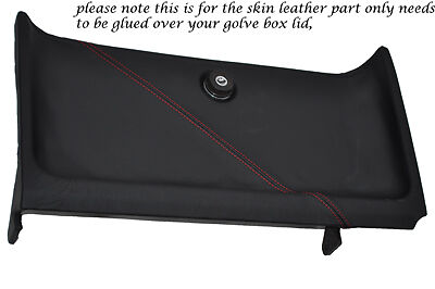 RED STITCH FITS FORD CAPRI MK1 MK2 MK3 68-87 GLOVE BOX LID COVER GLUE NEEDED