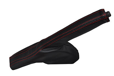 RED STITCHING FITS TOYOTA SERA LEATHER HANDBRAKE GAITER ONLY CUSTOM NEW
