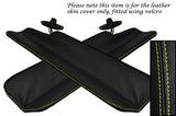 YELLOW STITCH FITS MAZDA MX5 MK1 MIATA 89-97 2X SPLIT FOLDING SUN VISOR COVERS