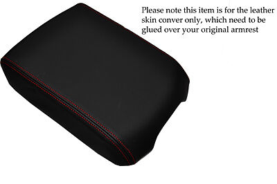 RED STITCH FITS LAND ROVER RANGE ROVER VOGUE L322 02-09 LEATHER ARMREST COVER