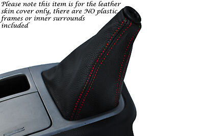 RED STITCHING FITS HYUNDAI I800 08-13 LEATHER GEAR GAITER ONLY CUSTOM NEW